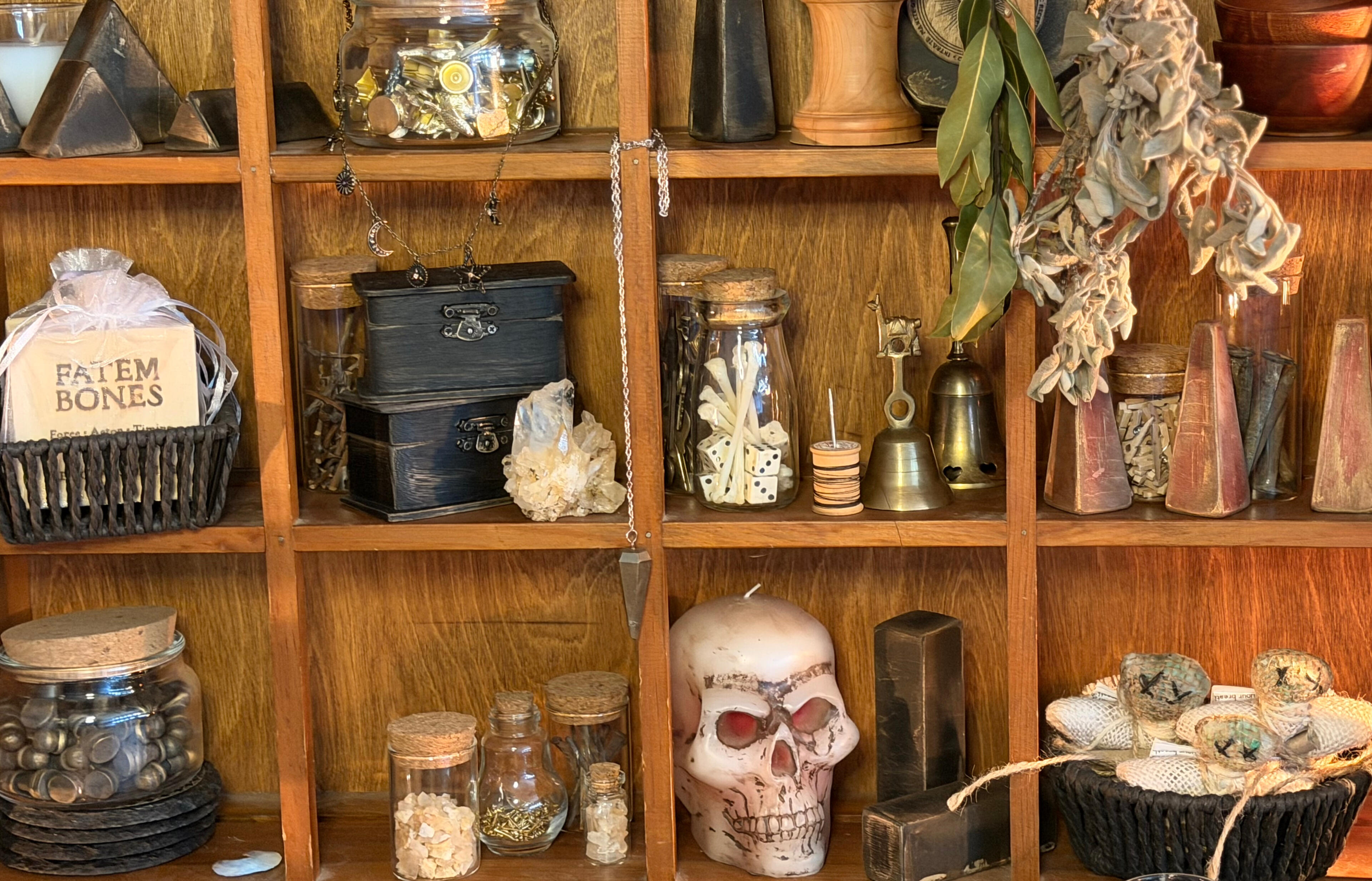 Bits and baubles A detailed look at the cabinet of baubles in the workshop - WMFrewolfe